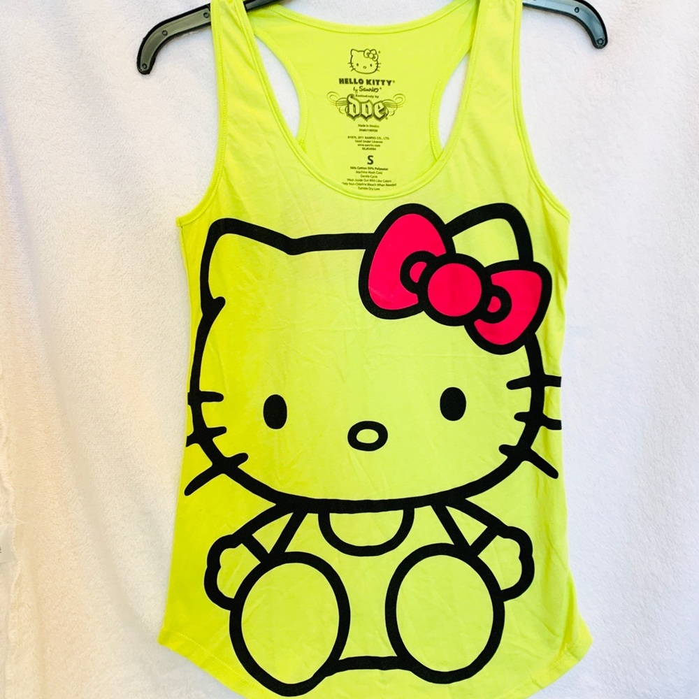 Hello Kitty Neon Tank Top